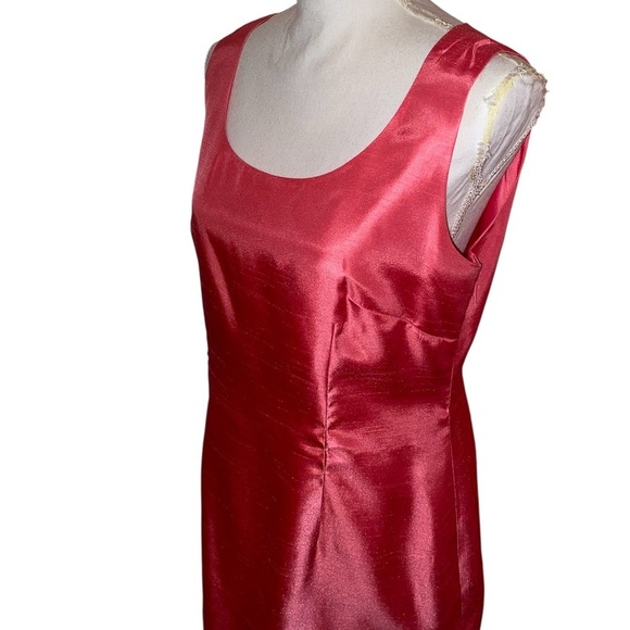 Jessica Howard 2-PC Dress and Jacket Set in Coral Size 12 - Picture 3 of 11